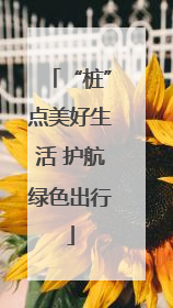 “桩”点美好生活 护航绿色出行