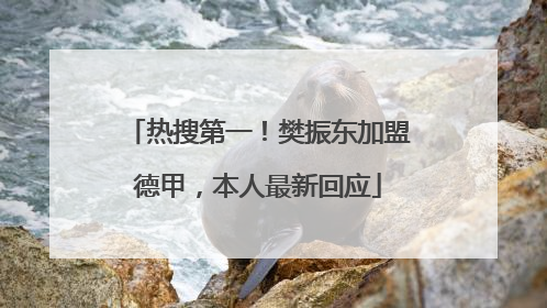 热搜第一！樊振东加盟德甲，本人最新回应