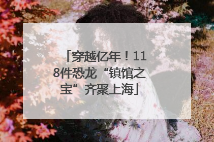 穿越亿年！118件恐龙“镇馆之宝”齐聚上海