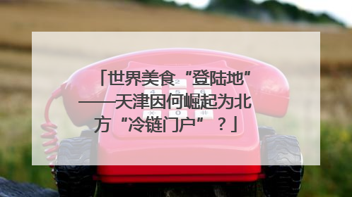 世界美食“登陆地”——天津因何崛起为北方“冷链门户”？