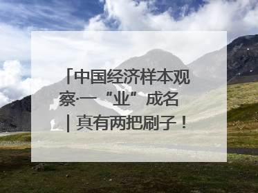中国经济样本观察·一“业”成名｜真有两把刷子！“刷”出30亿级“颜值经济”