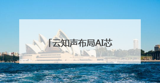 云知声布局AI芯片成果显著，持续推进上市进程助智能终端产业升级