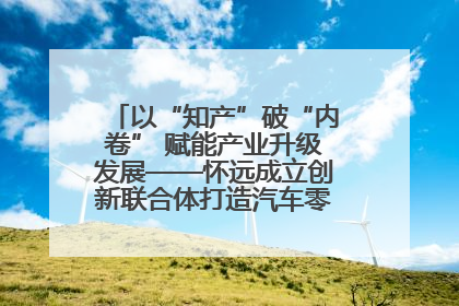 以“知产”破“内卷” 赋能产业升级发展——怀远成立创新联合体打造汽车零部件产业新高地