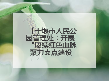 十堰市人民公园管理处：开展“赓续红色血脉 聚力支点建设”庆七一活动