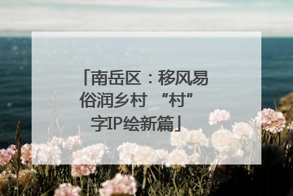 南岳区：移风易俗润乡村 “村”字IP绘新篇