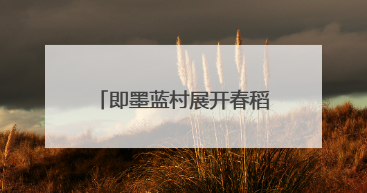 即墨蓝村展开春稻插秧工作 千亩盐碱地变“江南水乡”