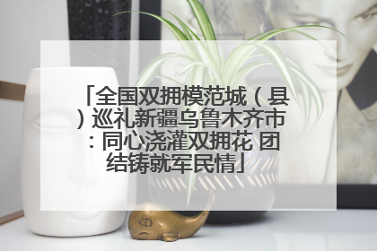全国双拥模范城（县）巡礼新疆乌鲁木齐市：同心浇灌双拥花 团结铸就军民情