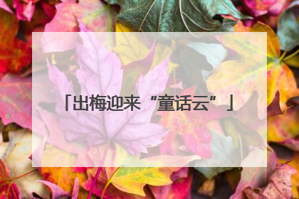 出梅迎来“童话云”