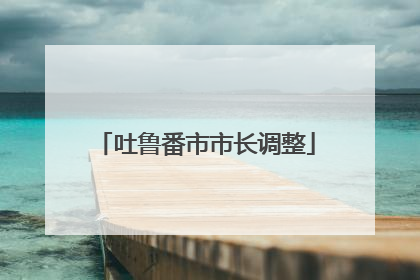 吐鲁番市市长调整