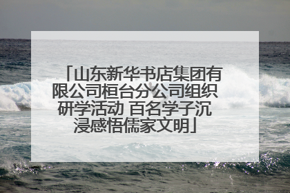 山东新华书店集团有限公司桓台分公司组织研学活动 百名学子沉浸感悟儒家文明