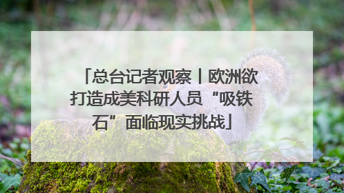 总台记者观察丨欧洲欲打造成美科研人员“吸铁石”面临现实挑战