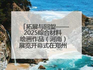 拓展与回望——2025综合材料绘画作品（河南）展览开幕式在郑州美术馆举办