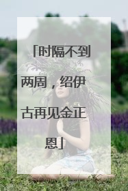 时隔不到两周，绍伊古再见金正恩