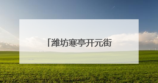 潍坊寒亭开元街道组织人大代表开展爱心捐赠活动