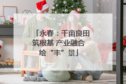 永春：千亩良田筑根基 产业融合绘“丰”景