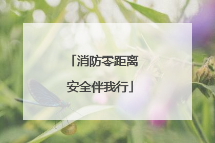 消防零距离 安全伴我行