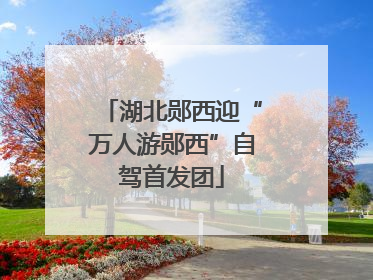湖北郧西迎“万人游郧西”自驾首发团