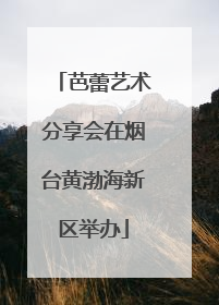 芭蕾艺术分享会在烟台黄渤海新区举办