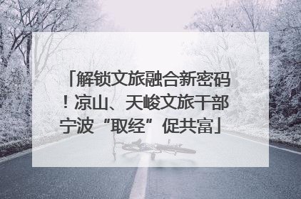 解锁文旅融合新密码！凉山、天峻文旅干部宁波“取经”促共富