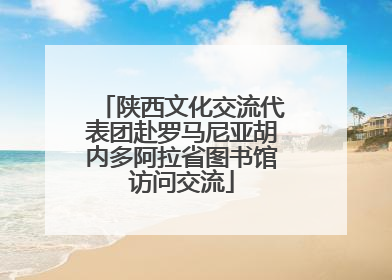 陕西文化交流代表团赴罗马尼亚胡内多阿拉省图书馆访问交流