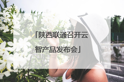 陕西联通召开云智产品发布会