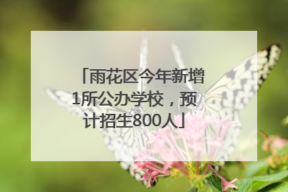 雨花区今年新增1所公办学校，预计招生800人
