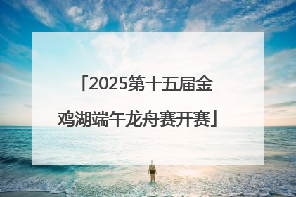 2025第十五届金鸡湖端午龙舟赛开赛