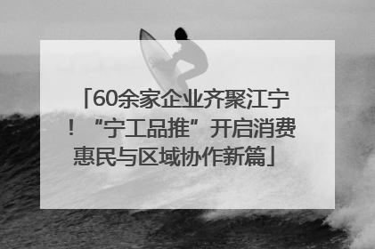 60余家企业齐聚江宁！“宁工品推”开启消费惠民与区域协作新篇
